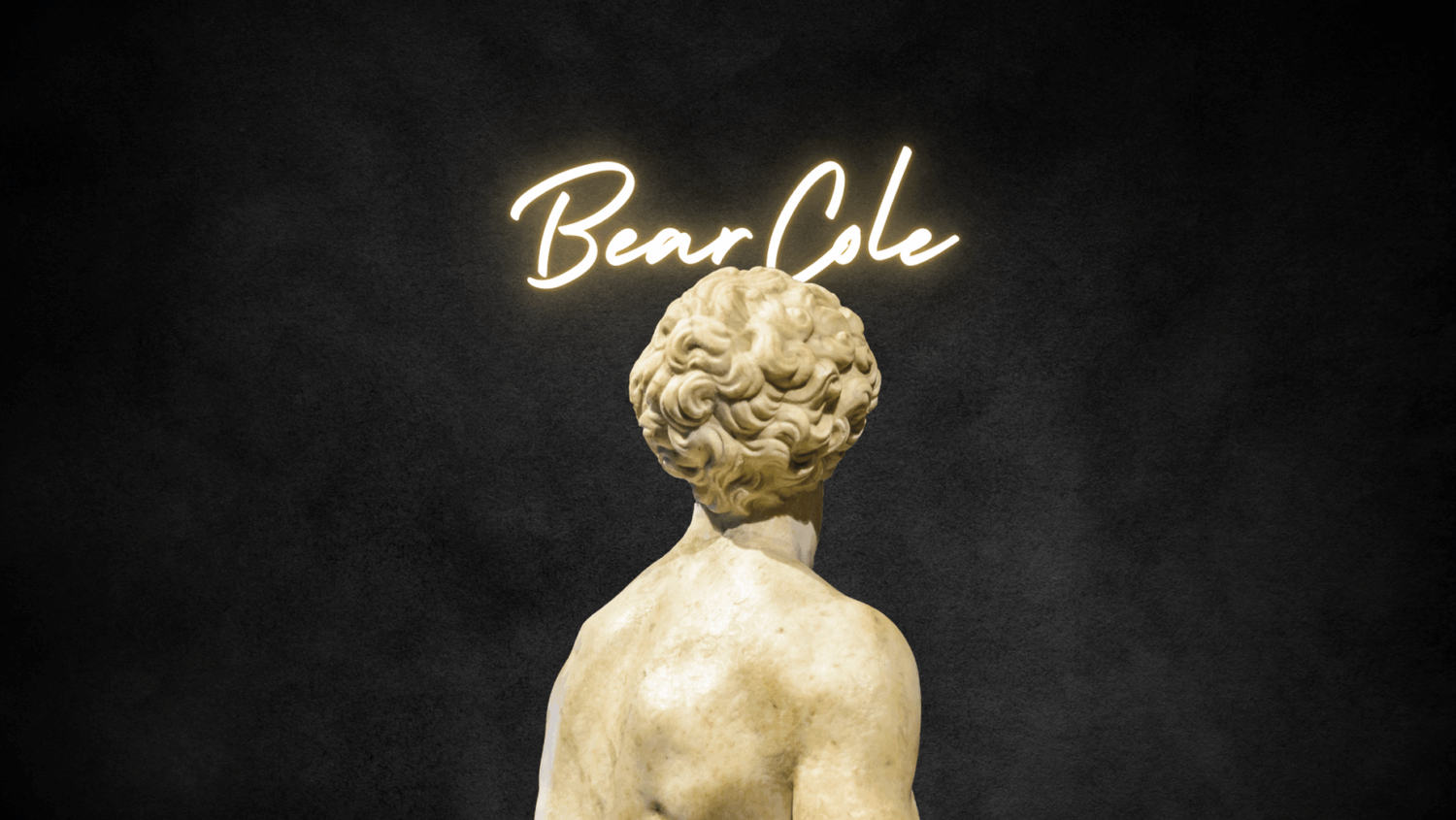 Bear Cole homepage banner